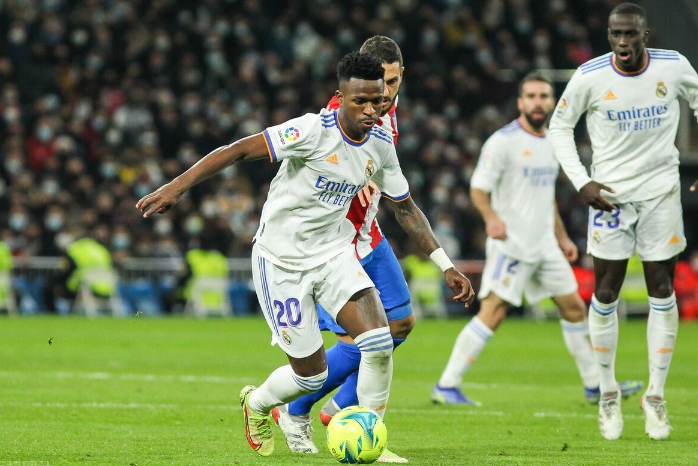  巴西天才维尼修斯西甲持续爆发